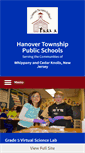 Mobile Screenshot of hanovertwpschools.com